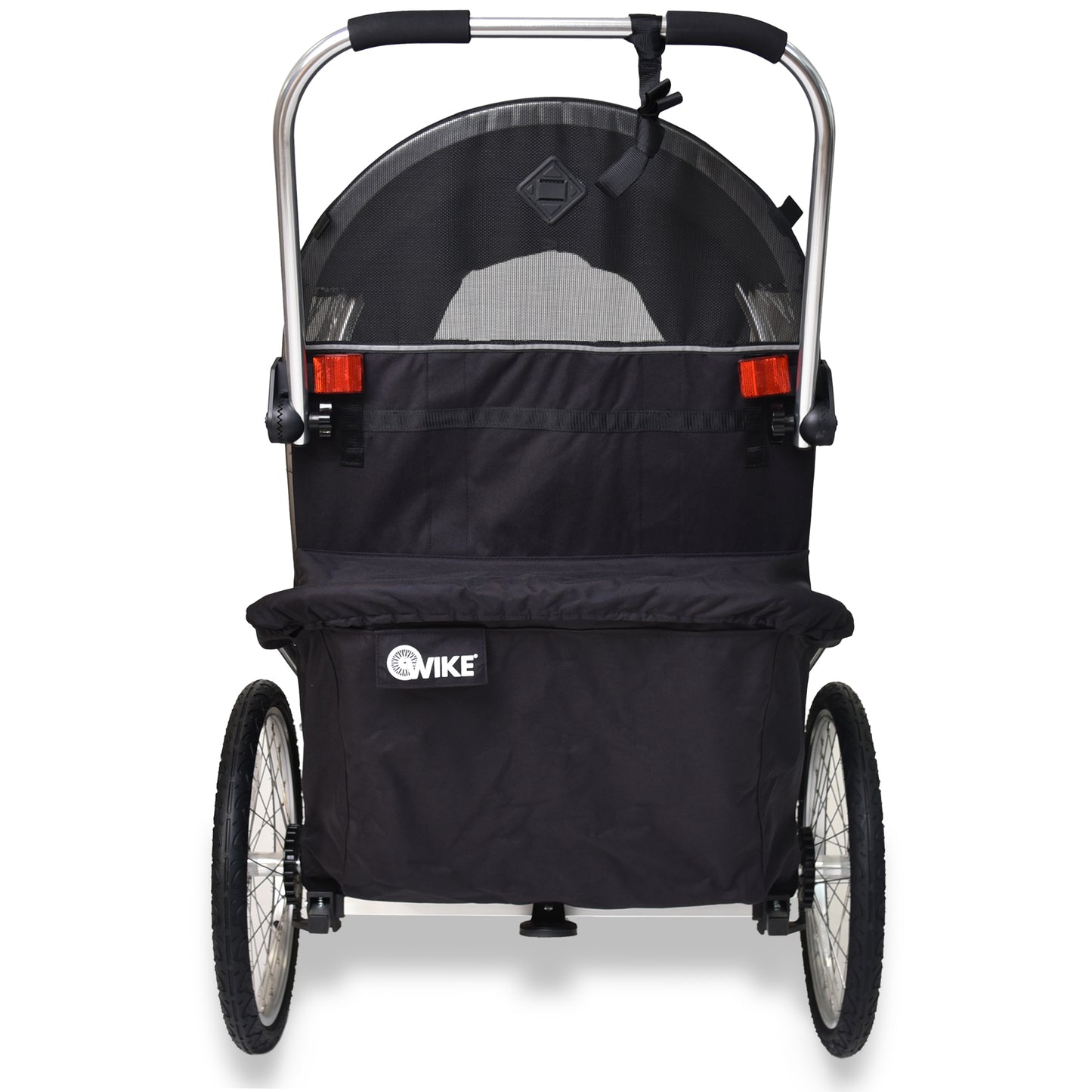 Wike Special Needs Large Bike Trailer (BLACK) - includes Stroller & Jogging Kit