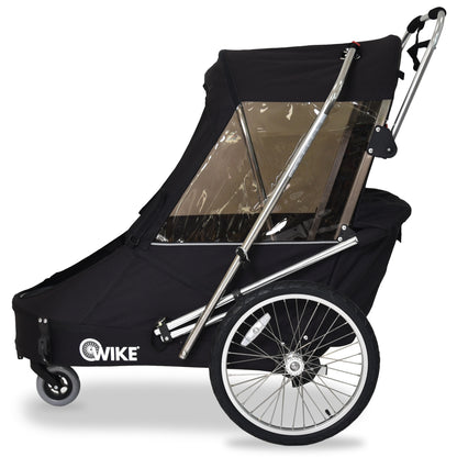 Wike Special Needs Large Bike Trailer (BLACK) - includes Stroller & Jogging Kit