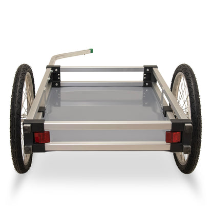 Wike Aluminum Heavy Duty Flatbed Bike Trailer