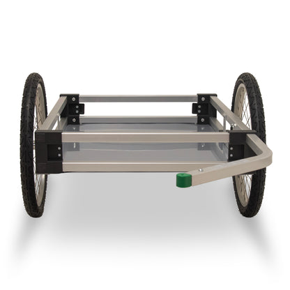 Wike Aluminum Heavy Duty Flatbed Bike Trailer