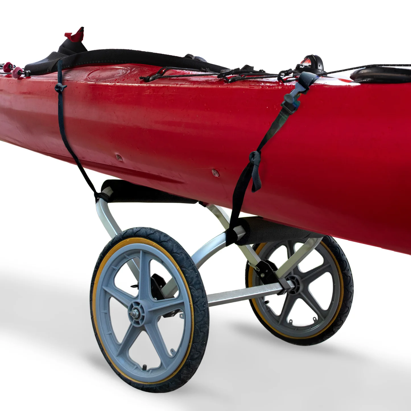 Wike Surf, SUP, Kayak & Canoe Cart - includes Ultra-Lite Smart Stick Tow Bar